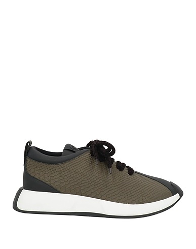 GIUSEPPE ZANOTTI Sneakers Military green Leather