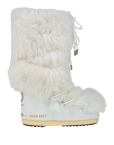 MOON BOOT Boots White Leather