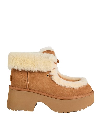 UGG Ankle boot ESMEE LACE UP
 Camel Leather, Shearling