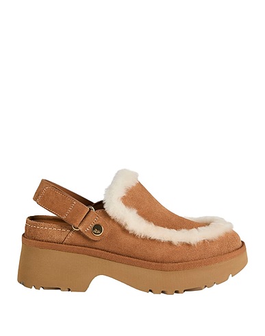 UGG Mules and clogs ESMEE CLOG
 Camel Leather, Shearling