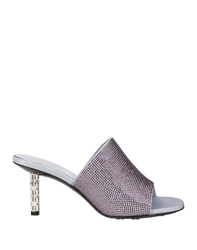 GIVENCHY Sandals Lilac 100% Silk