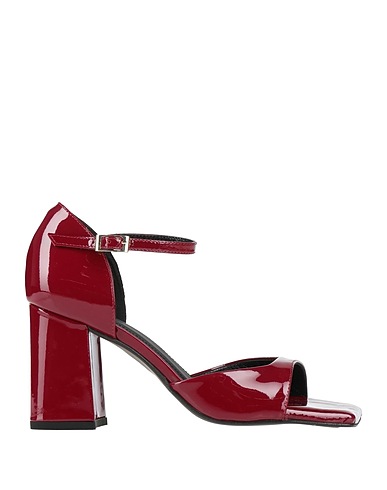 ALOHAS Sandals Burgundy Leather