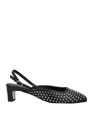 ALOHAS Court Black Leather