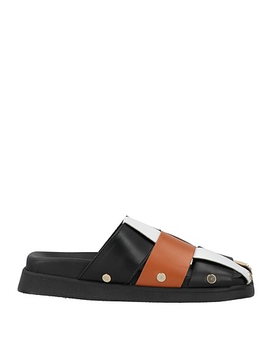 ALOHAS Mules and clogs Black Leather