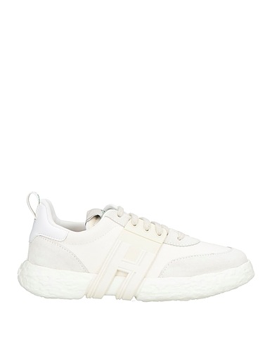 HOGAN Sneakers 3R White Leather, Textile fibres