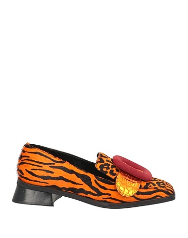 VICENZA) Loafers Orange Leather