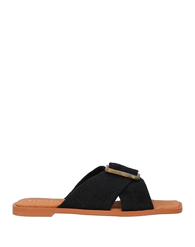 ALOHAS Sandals Black Textile fibres