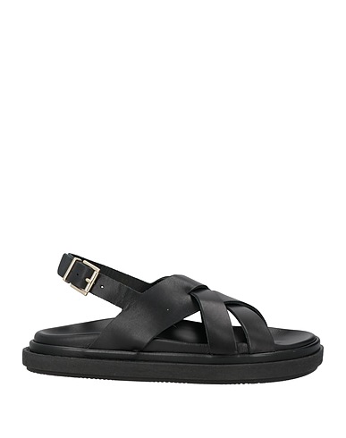 ALOHAS Sandalen Schwarz Leder