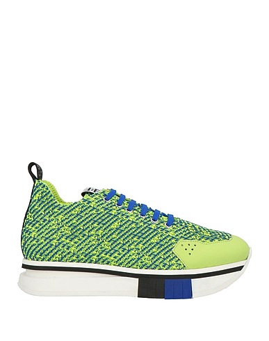 FABI Sneakers Lime green Textile fibers, Synthetisches Material