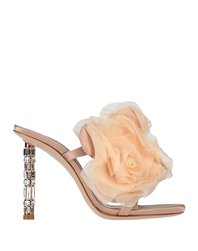 LE SILLA Sandals White Textile fibers
