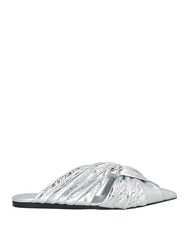GIVENCHY Mules and clogs Silver Leather