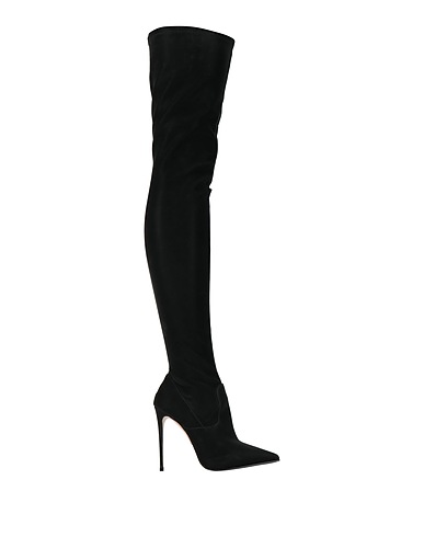 LE SILLA Boots Black Textile fibres