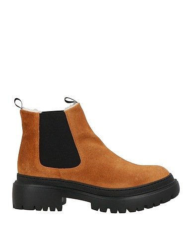 POLLINI Stivaletti Cammello Pelle