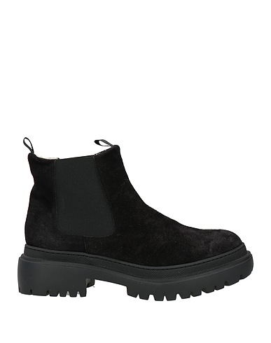 POLLINI Ankle boot Black Leather