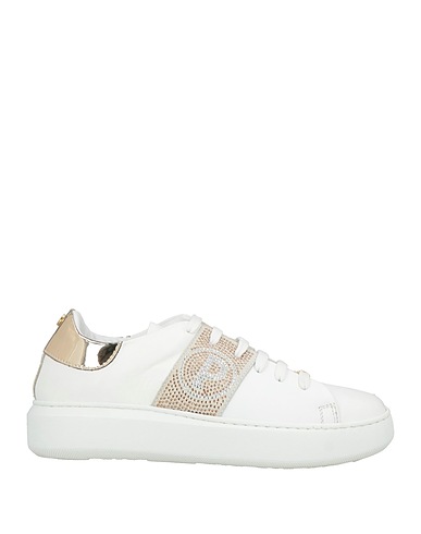 POLLINI Кеды и кроссовки Белый Телячья кожа