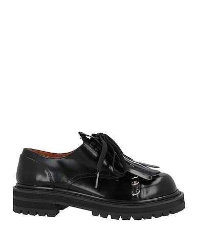 MARNI Laced shoes Black Leather