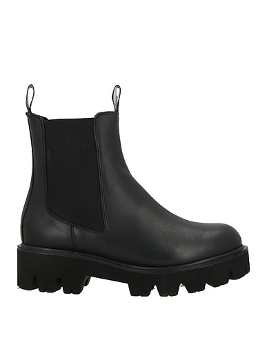 POLLINI Stivaletti Nero Pelle