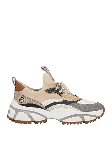 MICHAEL KORS MENS Sneakers Beige Textile fibres