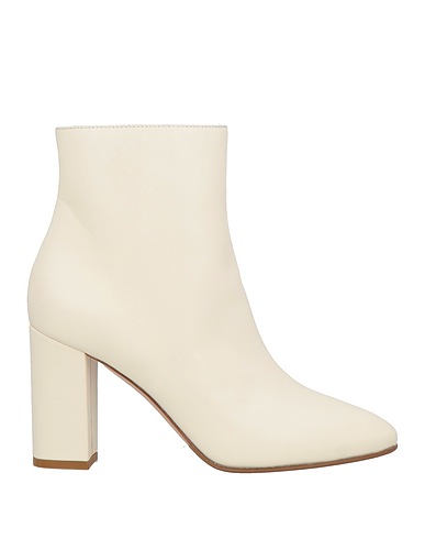 LE SILLA Ankle boot Ivory Leather