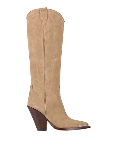 SONORA Boots Beige Leather
