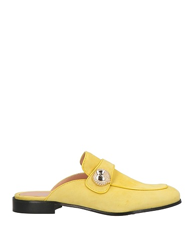 POLLINI Mules and clogs Leather