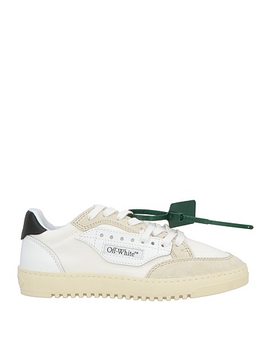 OFF-WHITE™ Sneakers White Leather, Textile fibres