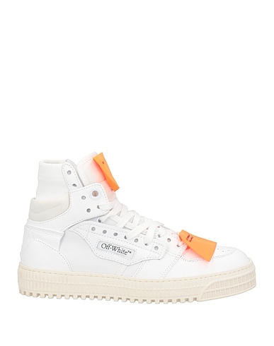 OFF-WHITE™ Sneakers White Calfskin, Textile fibers