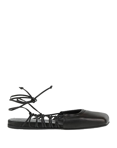 VIC MATIĒ Ballerinas Schwarz Leder