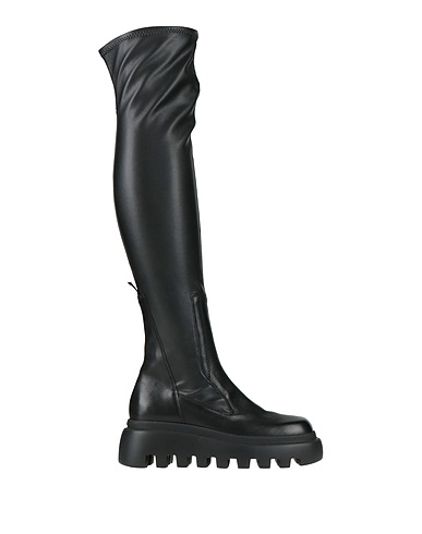 VIC MATIĒ Boots Black Leather, Synthetisches Material