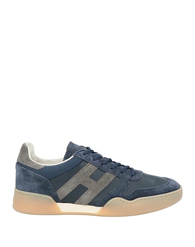 HOGAN Sneakers Navy blue Leather