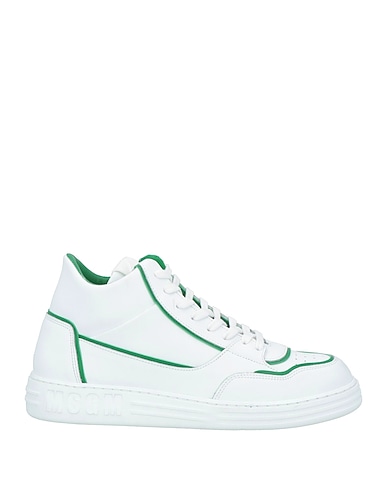 MSGM Sneakers White Leather