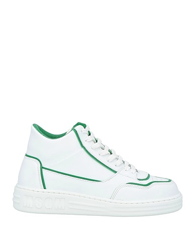 MSGM Sneakers White Leather