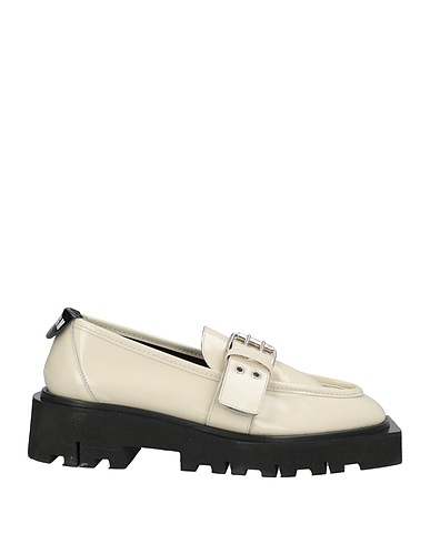 MSGM Loafers Beige Leather