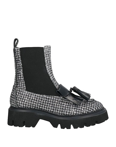 MSGM Ankle boot Silver Textile fibers