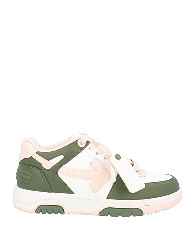 OFF-WHITE™ Sneakers Military green Calfskin