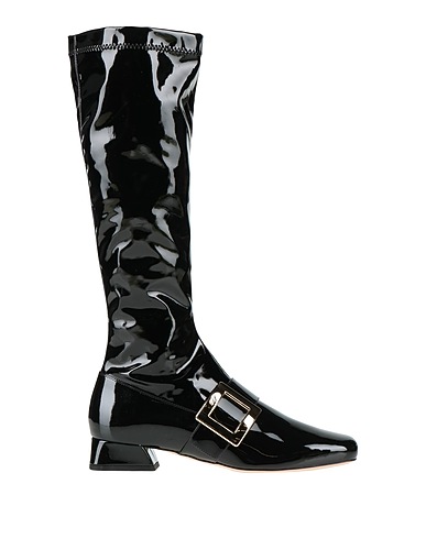 ROGER VIVIER ブーツ ブラック 合成繊維