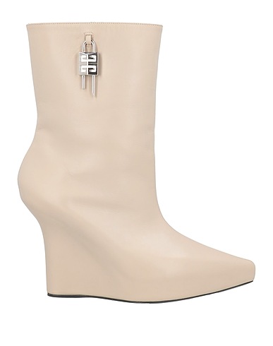 GIVENCHY Bottine Beige Cuir