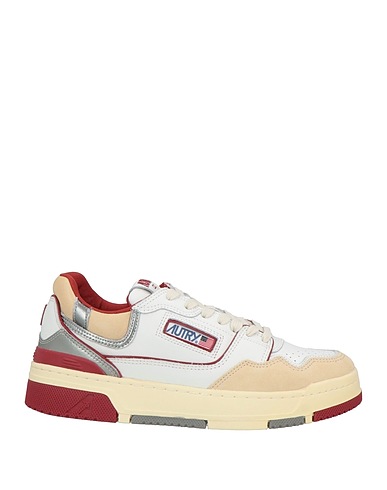 AUTRY Sneakers Beige Leder, Gewebefasern