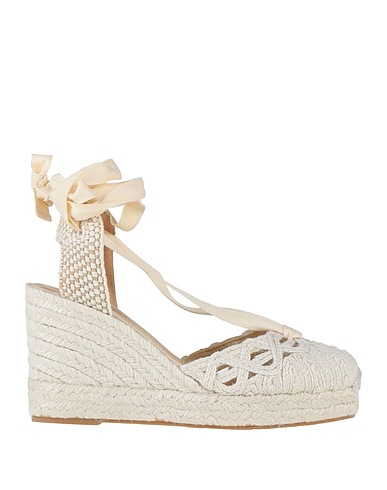 WEEKEND MAX MARA Espadrilles Off white Textile fibers