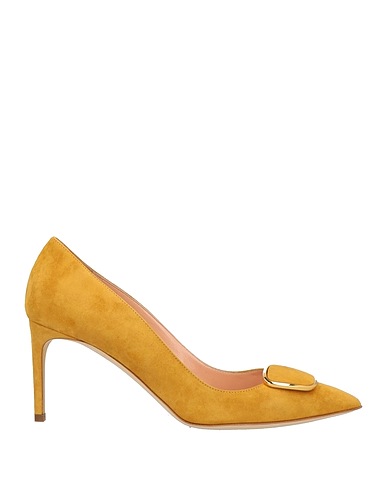 RUPERT SANDERSON Zapato de salón Mostaza Cuero