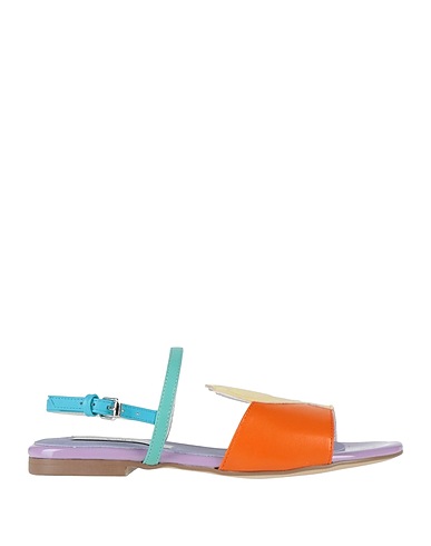 STELLA McCARTNEY KIDS Sandals Orange Textile fibers