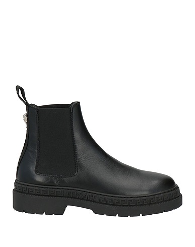 VERSACE YOUNG Footwear Black Leather