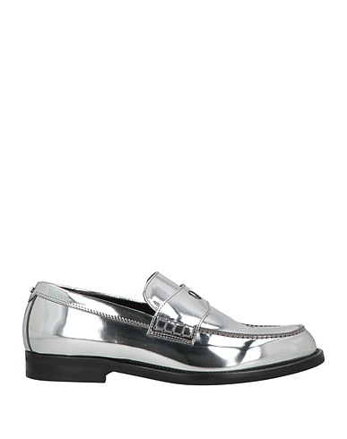 GCDS Loafers Silver Synthetisches Material