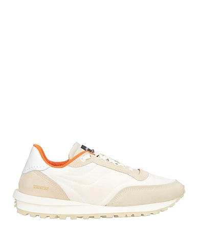 HIDNANDER Sneakers Ivory Leather, Synthetisches Material