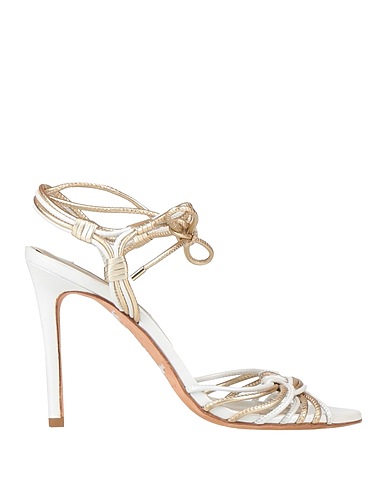 PURA LÓPEZ Sandalia Oro Cuero