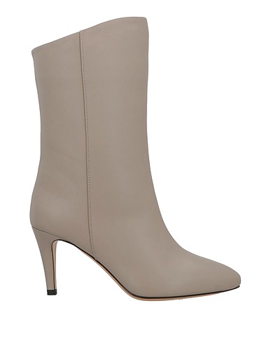 THE SELLER Ankle boot Light grey Leather
