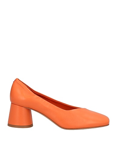 HALMANERA Pump Orange Leather