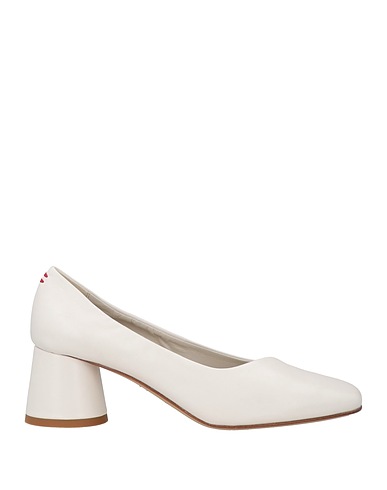 HALMANERA Pump Off white Leather