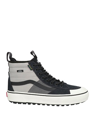 VANS Кеды и кроссовки Чёрный Кожа, Текстильное волокно