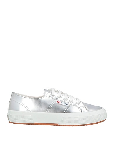 SUPERGA Sneakers Silber Synthetische Fasern